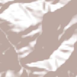 Quinicuena Terrain Map