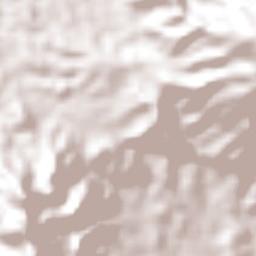 Nuevo México Terrain Map