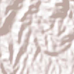 San Ildefonso Amatlán Terrain Map