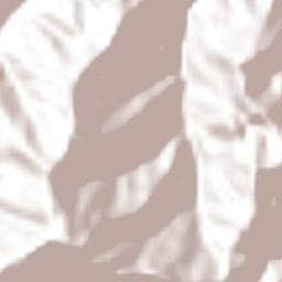 Santa María Quiegolani Terrain Map