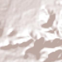 Dieciséis de Septiembre Terrain Map