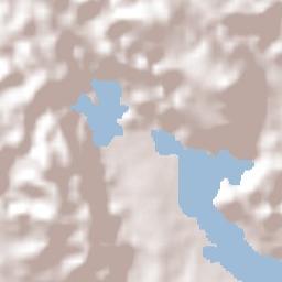 Ojo de Agua Terrain Map