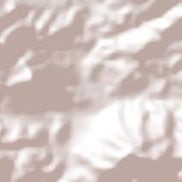 Santos Reyes Nopala Terrain Map