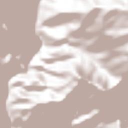 Santa Cruz Ozolotepec Terrain Map