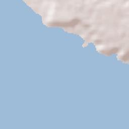 Puerto Escondido Terrain Map