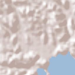 Crucecita Terrain Map