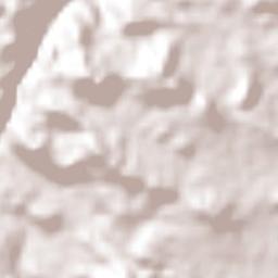 Nueva Independencia Terrain Map