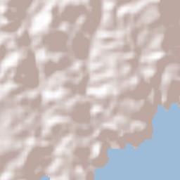 Puerto Ángel Terrain Map