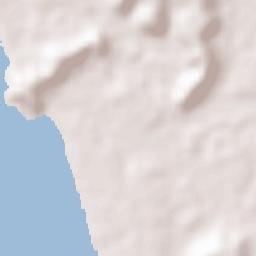 Calangute Terrain Map