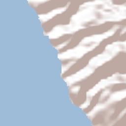 Colihaut Terrain Map