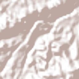 San Juan Cotzal Terrain Map