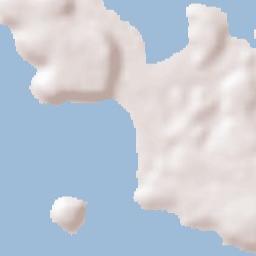 Vasco da Gama Terrain Map