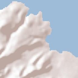 Pedra Badejo Terrain Map