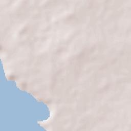 Dakar Department Terrain Map