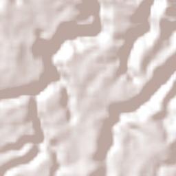 Santa Cruz Balanyá Terrain Map