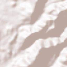 Amphoe Si Sawat Terrain Map