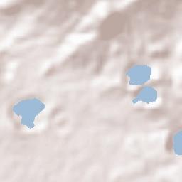 Santa Catalina Terrain Map