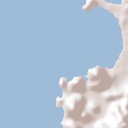 Gros Islet Town Terrain Map