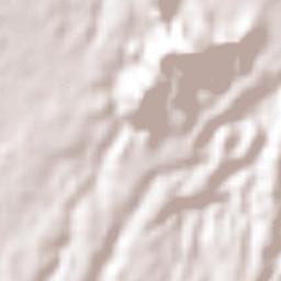 Santa Ana Terrain Map