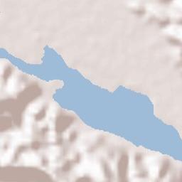 Kanchanaburi Terrain Map