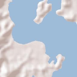 Bagamanoc Terrain Map