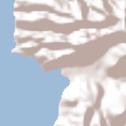 Anse Chastanet Terrain Map