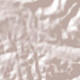 San Sebastián Terrain Map