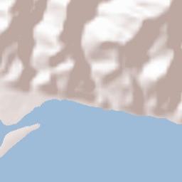 San Sebastian Terrain Map