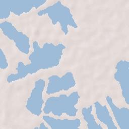 Amphoe Phra Samut Chedi Terrain Map