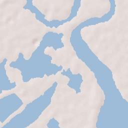 Amphoe Mueang Samut Sakhon Terrain Map