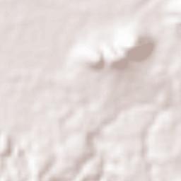 Province of Albay Terrain Map