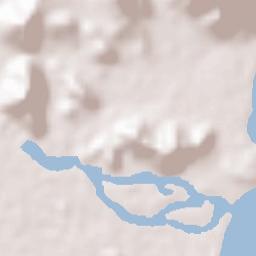 Thành Phố Nha Trang Terrain Map