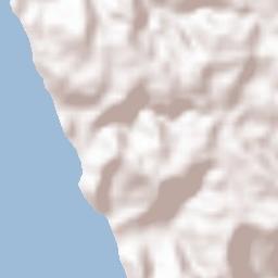 Malaga Terrain Map
