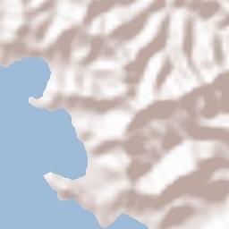 Pangdan Terrain Map