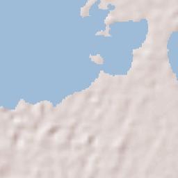 Djibouti Terrain Map