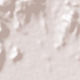 Huyện Hàm Thuận Bắc Terrain Map