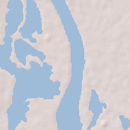 Sitionuevo Terrain Map