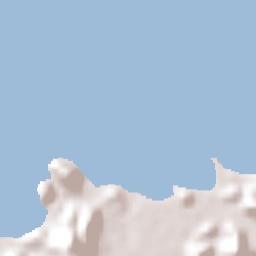 Carúpano Terrain Map