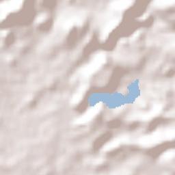 Cañas Terrain Map