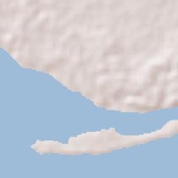 Puntarenas Terrain Map