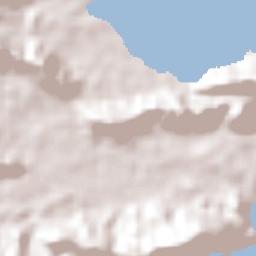 Paquera Terrain Map