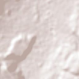 El Tocuyo Terrain Map