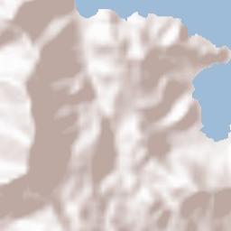 Ko Pha Ngan Terrain Map