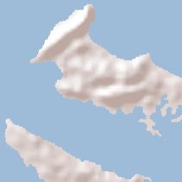 Bastimentos Terrain Map