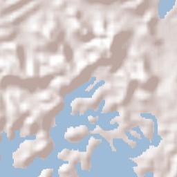 Sabanitas Terrain Map