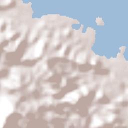 Playón Chico Terrain Map