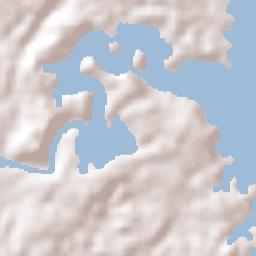 Villa Unida Terrain Map