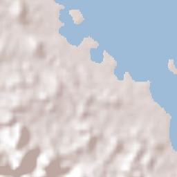 Ailigandí Terrain Map