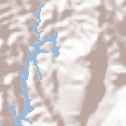 Amphoe Ban Takhun Terrain Map