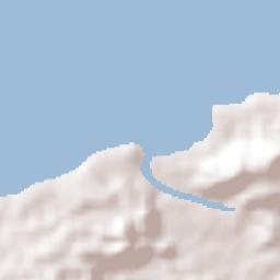 Coclé del Norte Terrain Map